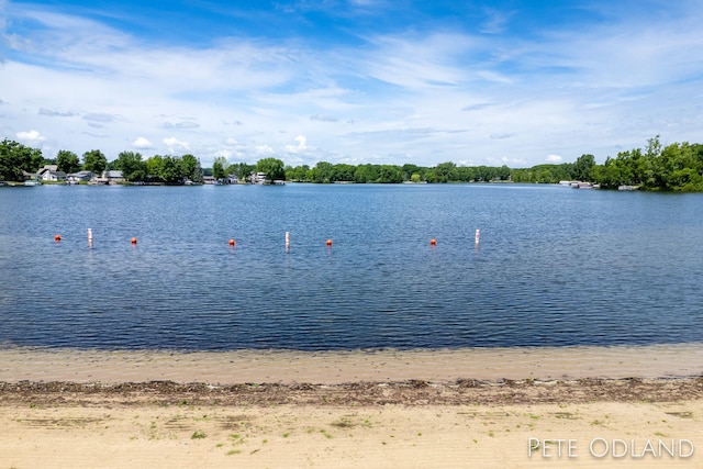 property view of water