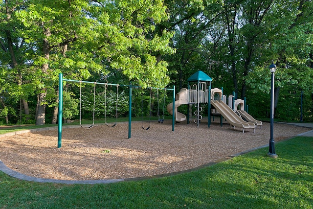 view of play area