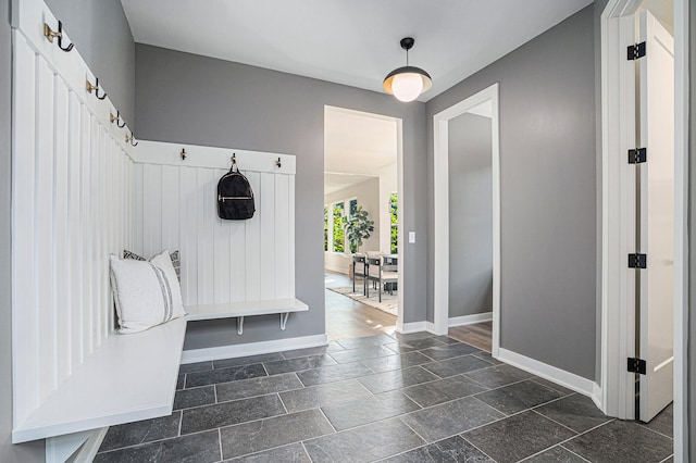 view of mudroom