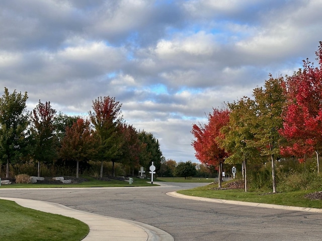 view of road