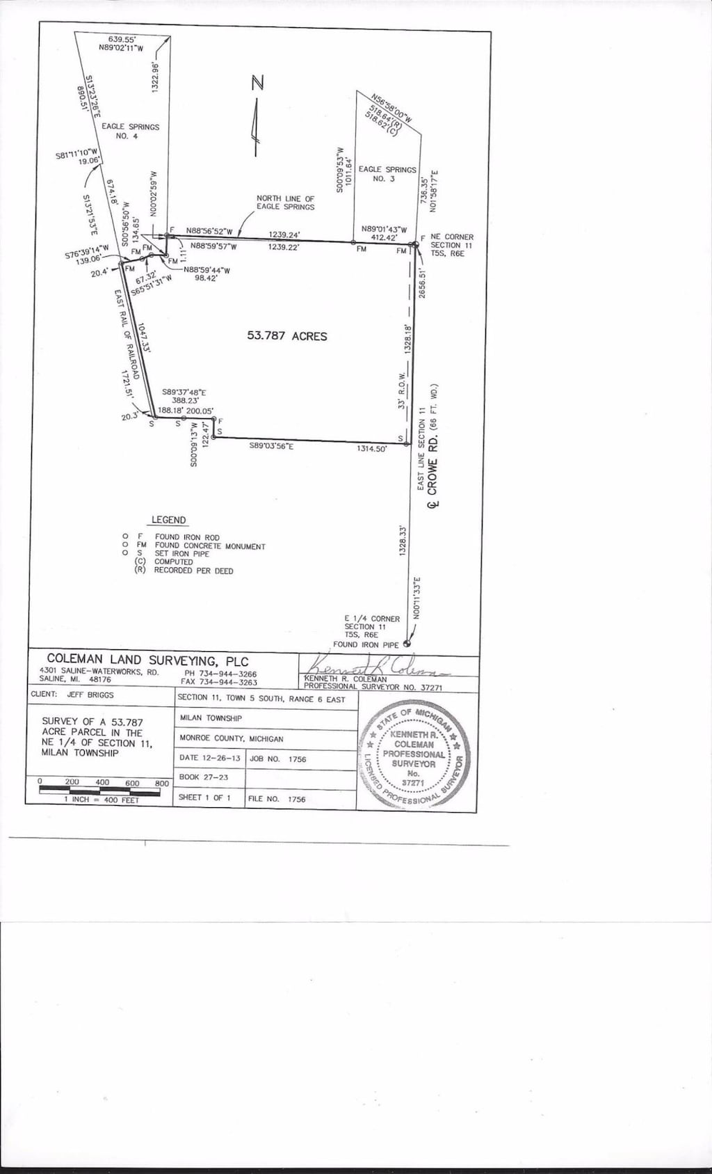 0 Crowe Rd, Milan, MI 48160 - photo 2