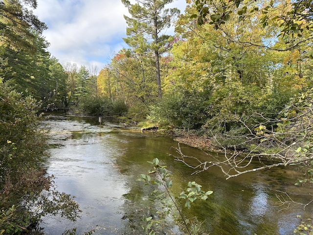 view of water feature