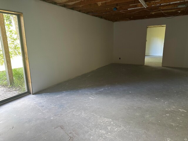 view of empty room