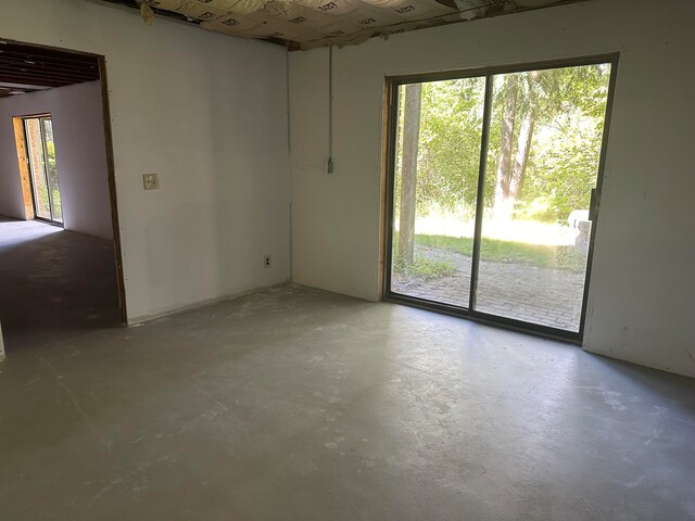 view of unfurnished room