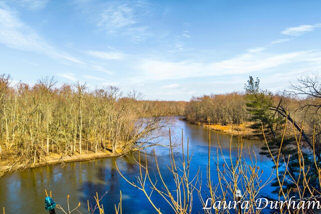 property view of water