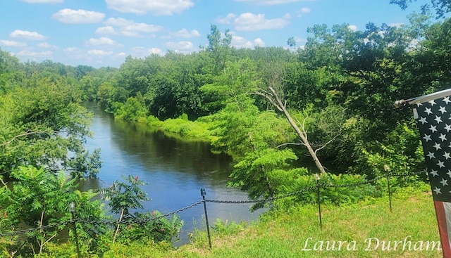 property view of water