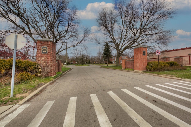 view of road