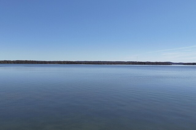 view of property view of water