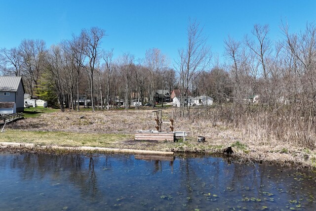 view of property view of water