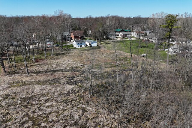 view of aerial view