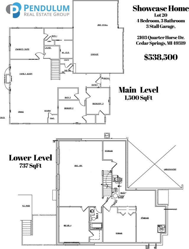 2103 Quarter Horse Dr, Cedar Springs, MI 49319 - photo 3