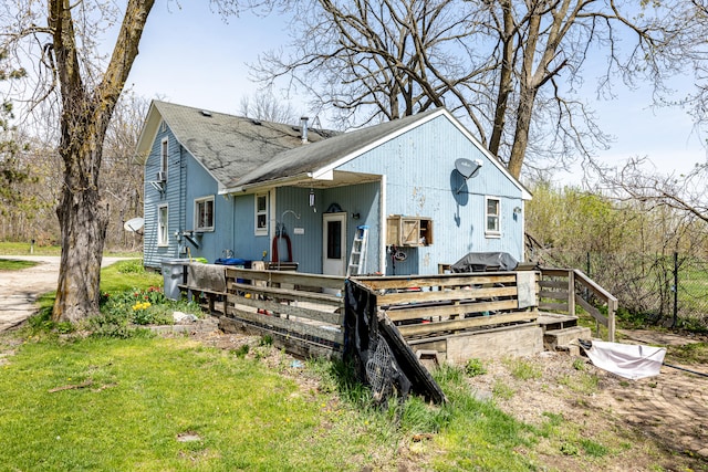 view of bungalow-style house