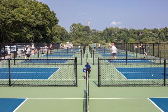 view of sport court