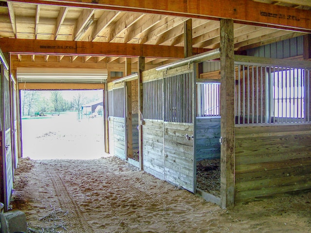 view of stable