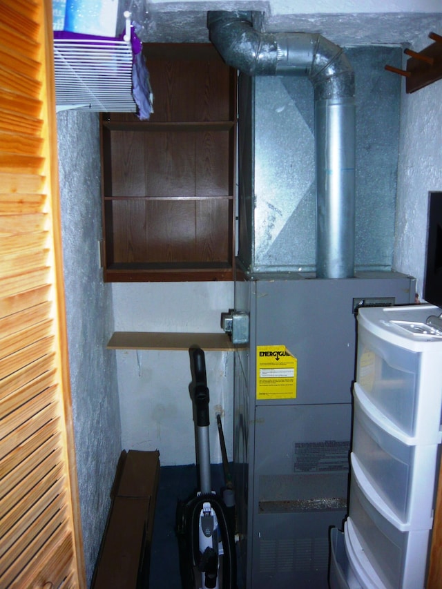 view of utility room