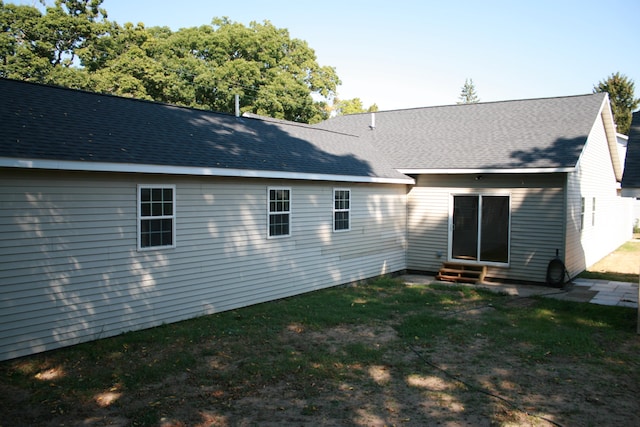 view of back of property