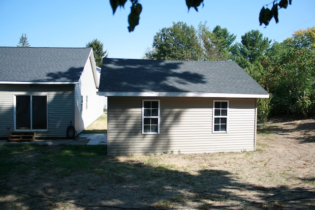 view of property exterior