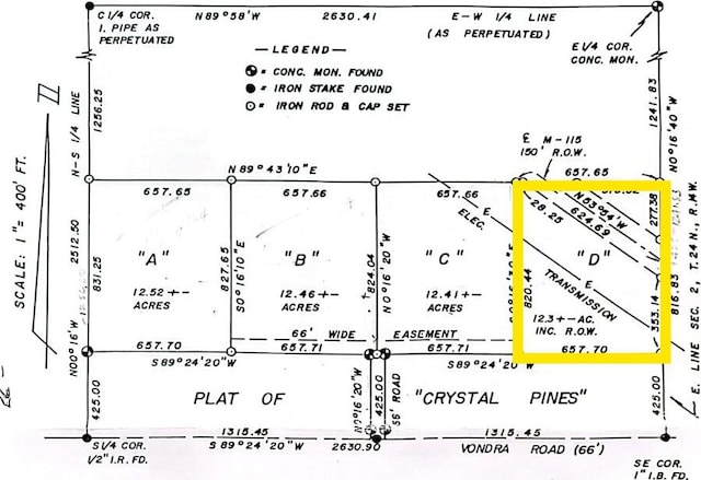 ParcelD Vondra, Thompsonville MI, 49683 land for sale