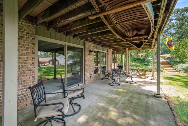 view of patio