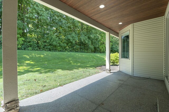 view of patio