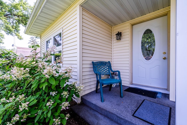 view of property entrance