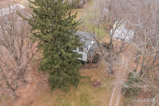 aerial view