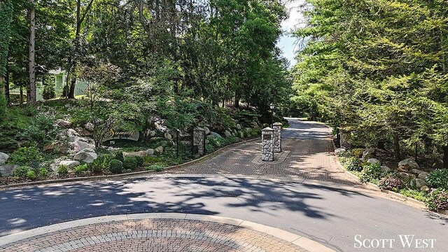 view of road