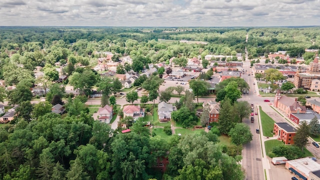 drone / aerial view