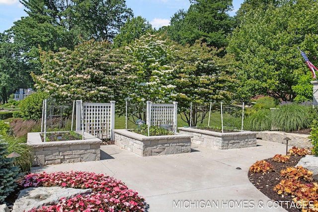 exterior space with a patio area