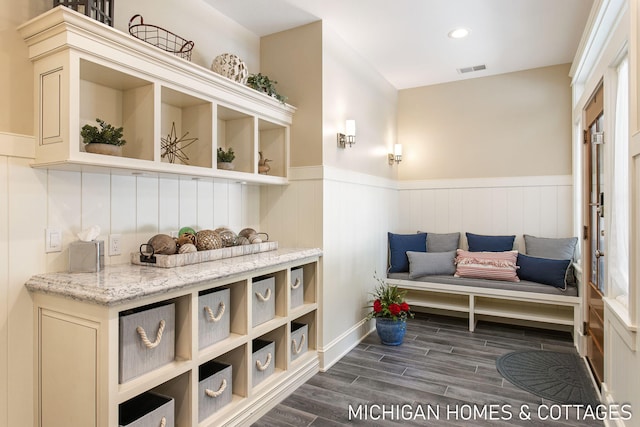 view of mudroom