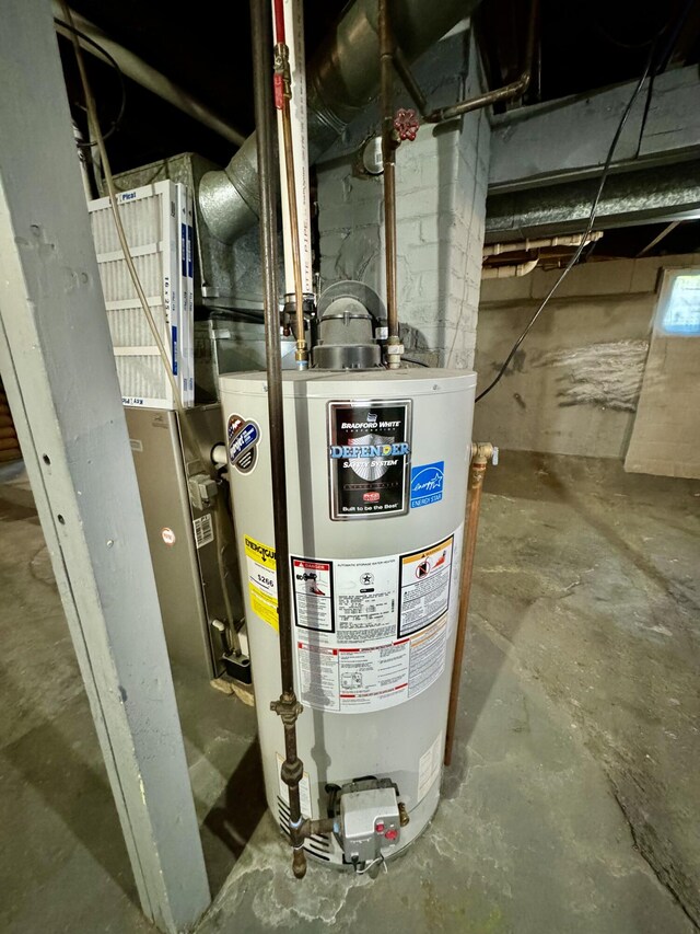 utilities featuring water heater