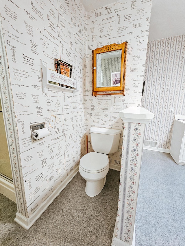 bathroom with toilet