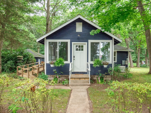 view of bungalow-style house