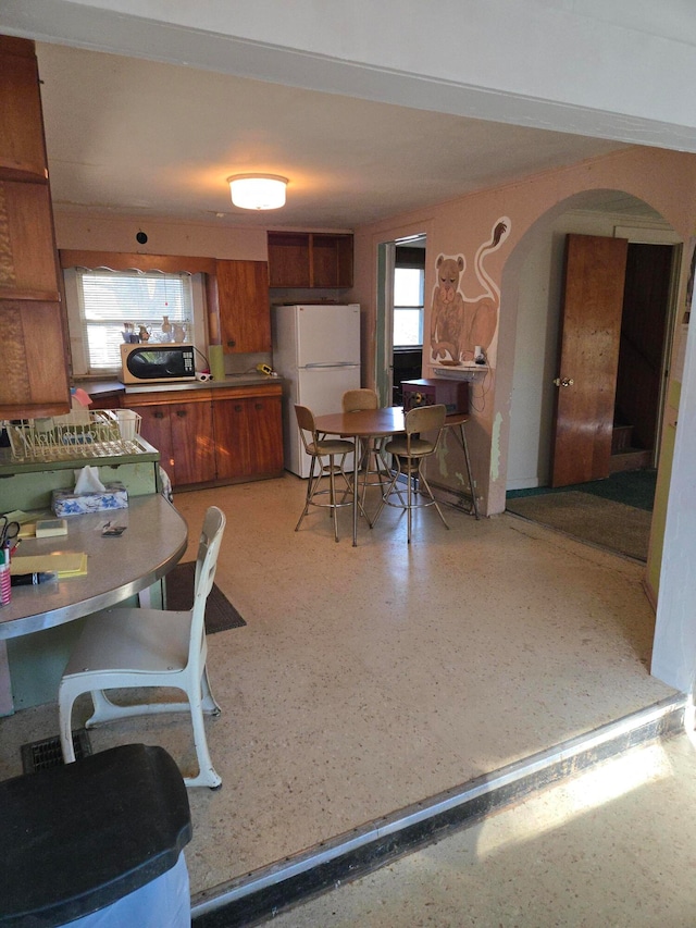 view of dining room