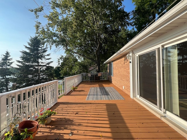 view of deck