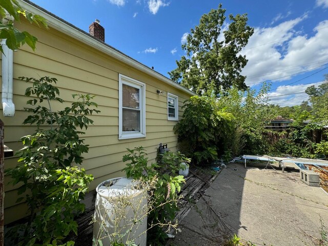 view of home's exterior featuring a patio