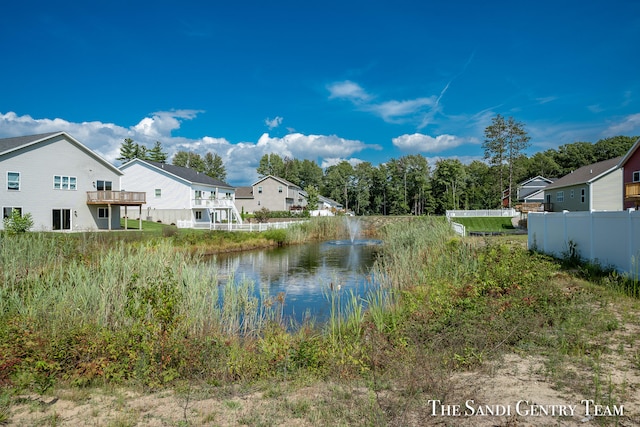 property view of water