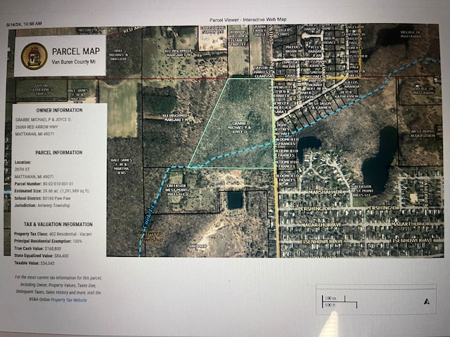 00000 26th St, Mattawan MI, 49071 land for sale