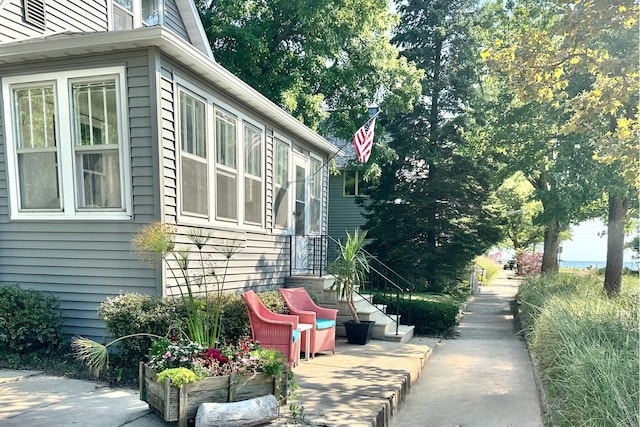 view of side of home