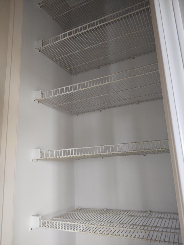 view of pantry