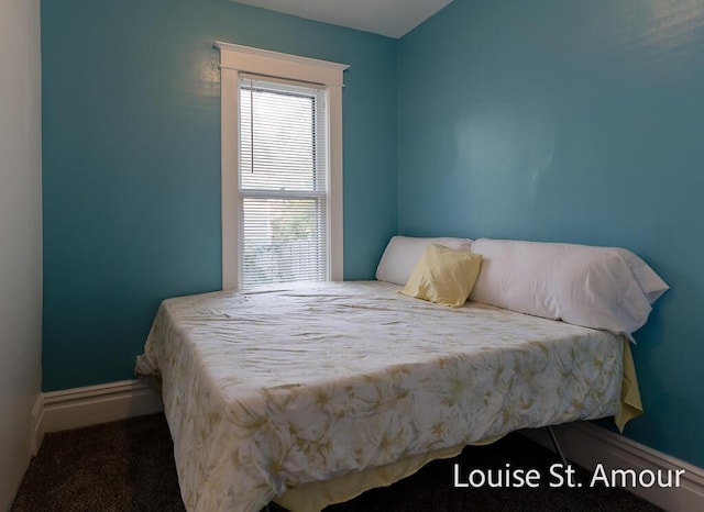 bedroom with baseboards