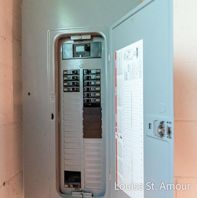 utilities with electric panel