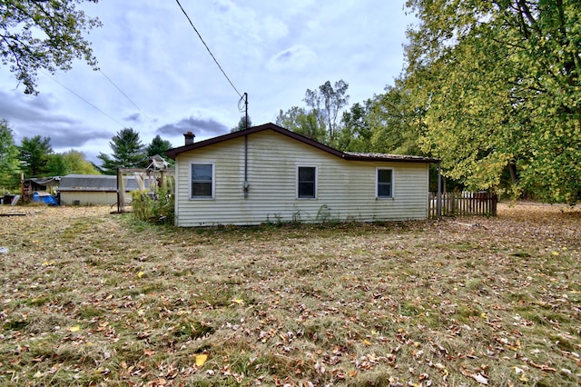 view of rear view of house