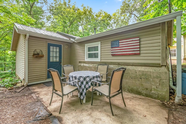 view of patio / terrace with outdoor dining space