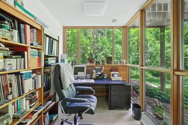6710 Curtis Rd, Plymouth, MI 48170 - view of carpeted office