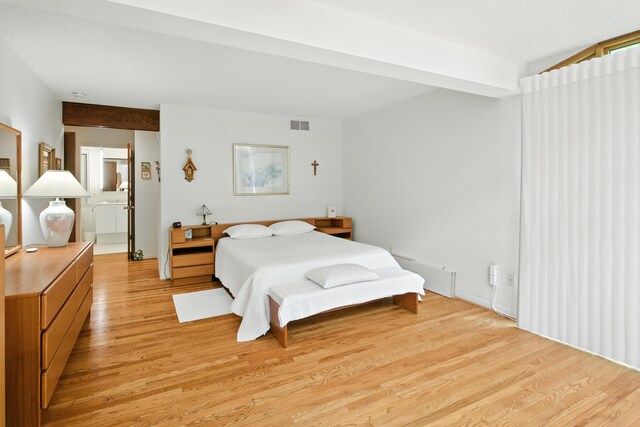 6710 Curtis Rd, Plymouth, MI 48170 - bedroom with light wood-style floors