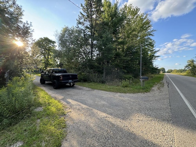 view of road