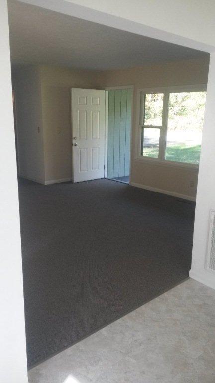 spare room featuring carpet