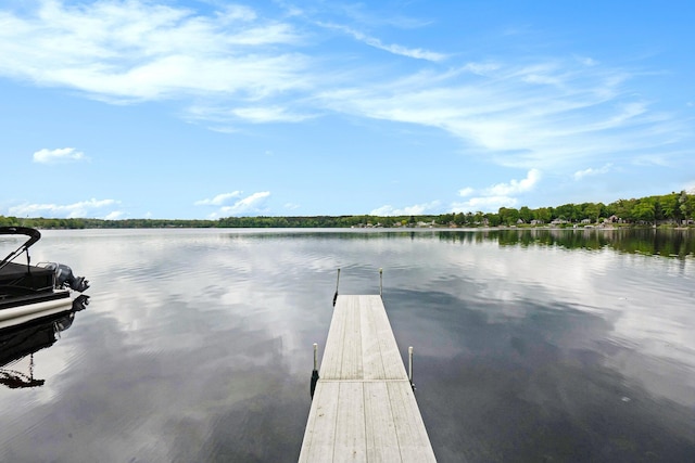 5540 Cozy Point Dr, Newaygo, MI 49337 - dock featuring a water view