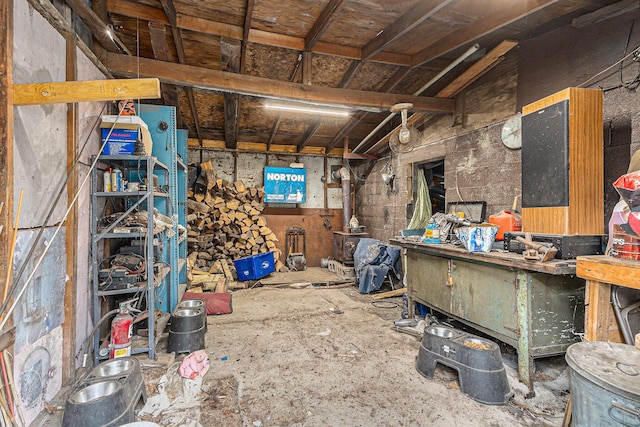 6991 E Apple Ave, Muskegon, MI 49442 - misc room with a workshop area